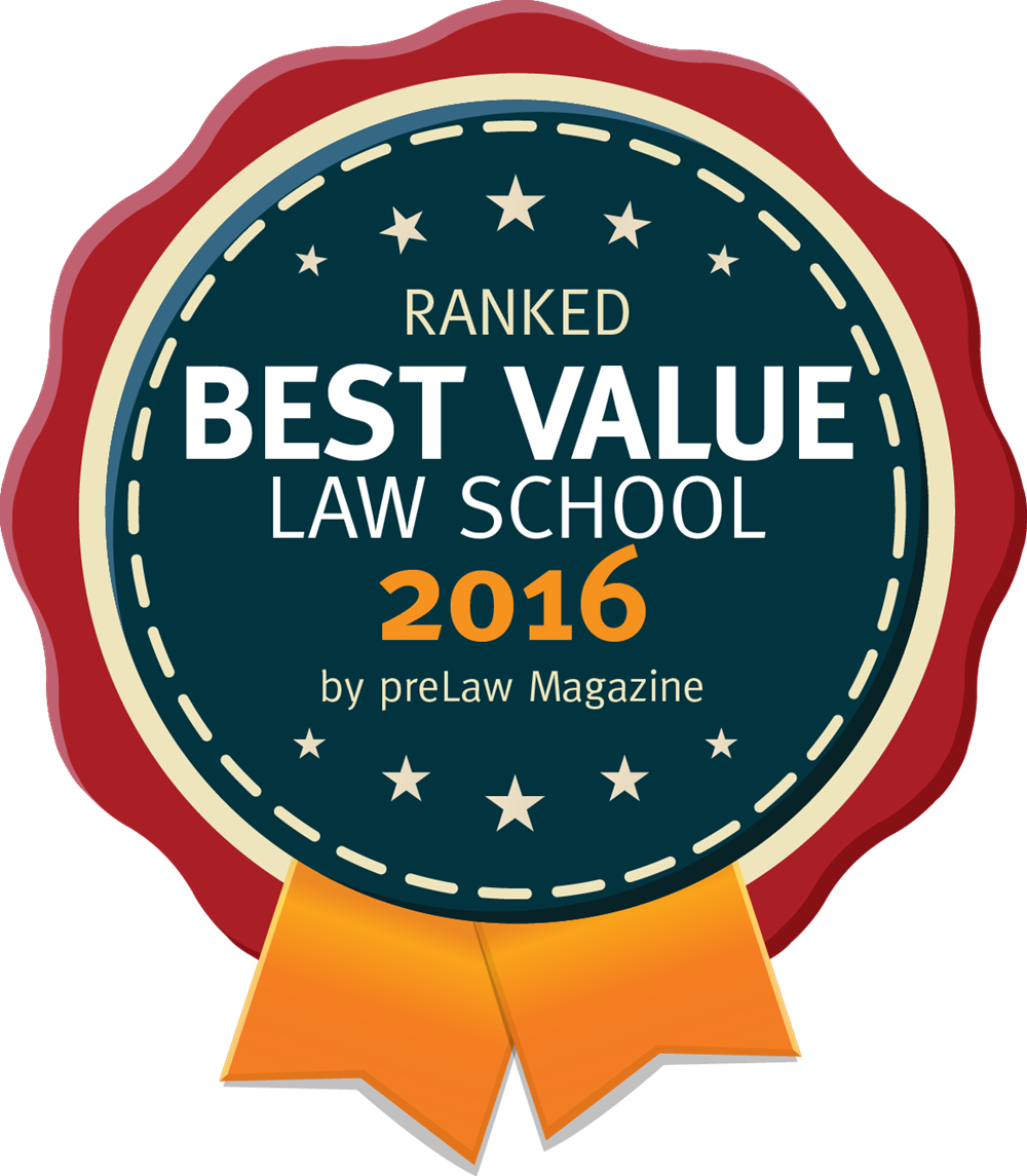 Photograph: Best Value Badge from PreLaw